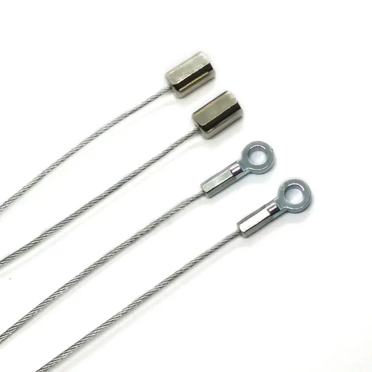 Wire Rope Sling Safety Cable Lock Stainless Steel Lanyard Luggage Lock Safety Cable