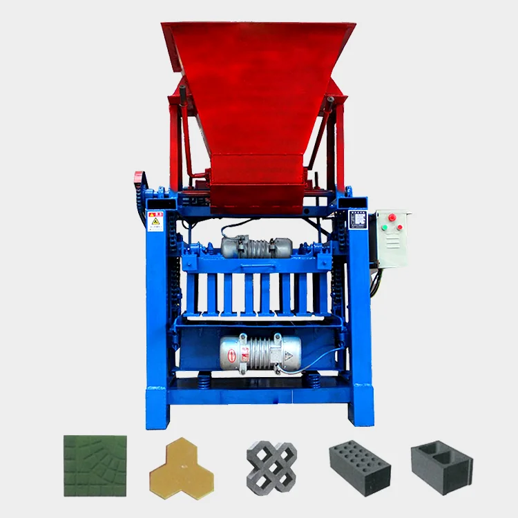 Paving Stone Machines A Brique In Zambia 6 Holes High Production Bricks Making Machine For Sale