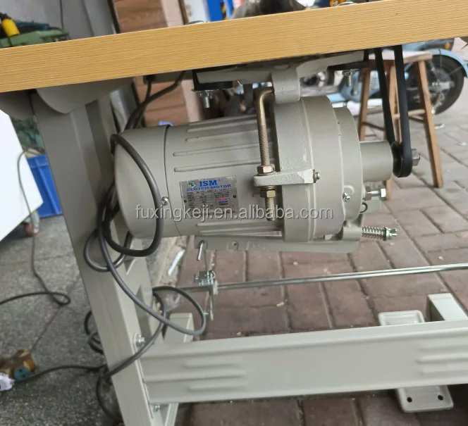 Used JUKIs 441 Cylinder bed 1needle Lockstitch Machine with Large Shuttle-hook leather sewing machines with table