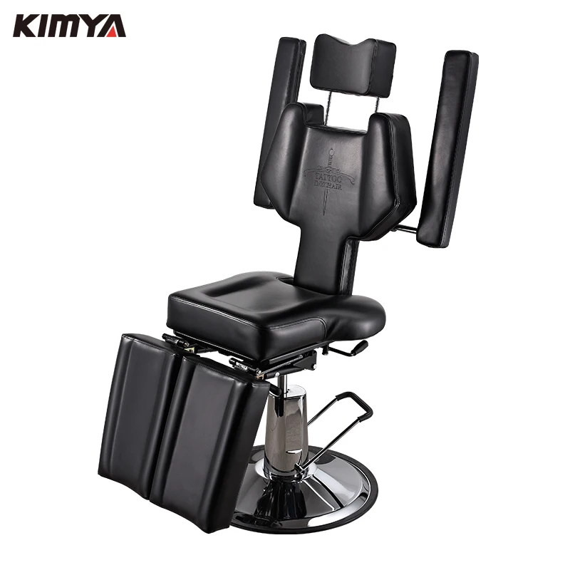 Wholesale Beauty Salon Equipment Tatuagem Tattoo Bed Furniture Comfortable Hydraulic Adjustable  Massage Tattoo Chair