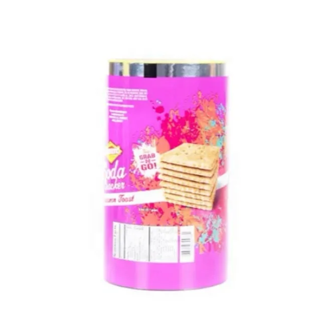 Custom printed food grade roll film packaging for snack nuts