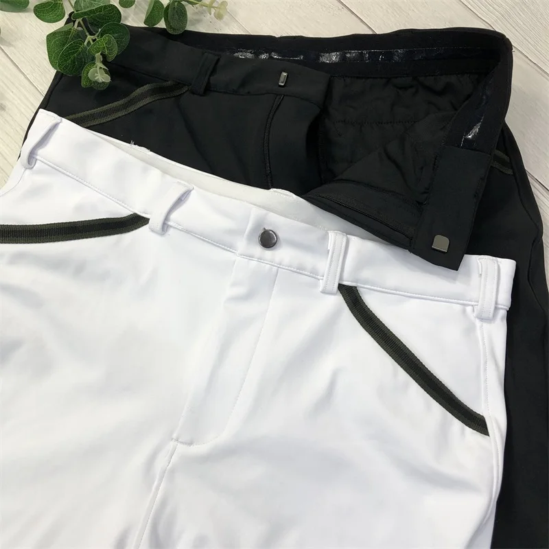 2022 New Products Men Breeches Knee Patch Silicone Grip Equestrian Pants With Pockets Male Horse Riding Leggings Custom LOGO