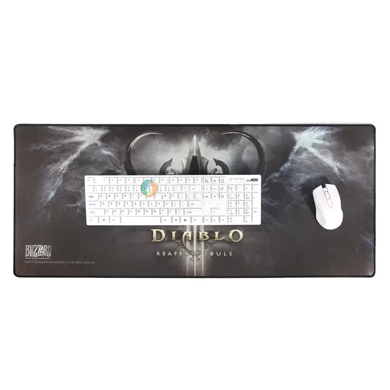 Factory Wholesale Custom Design Printed Large XXL Extended Natural Rubber Gaming Desk Mat Mouse Pad