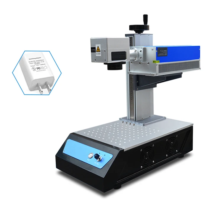 buy makers mark duty free pvc id card laser/lazer printer laser marker metal engraving machinery uv laser for plastic and glass