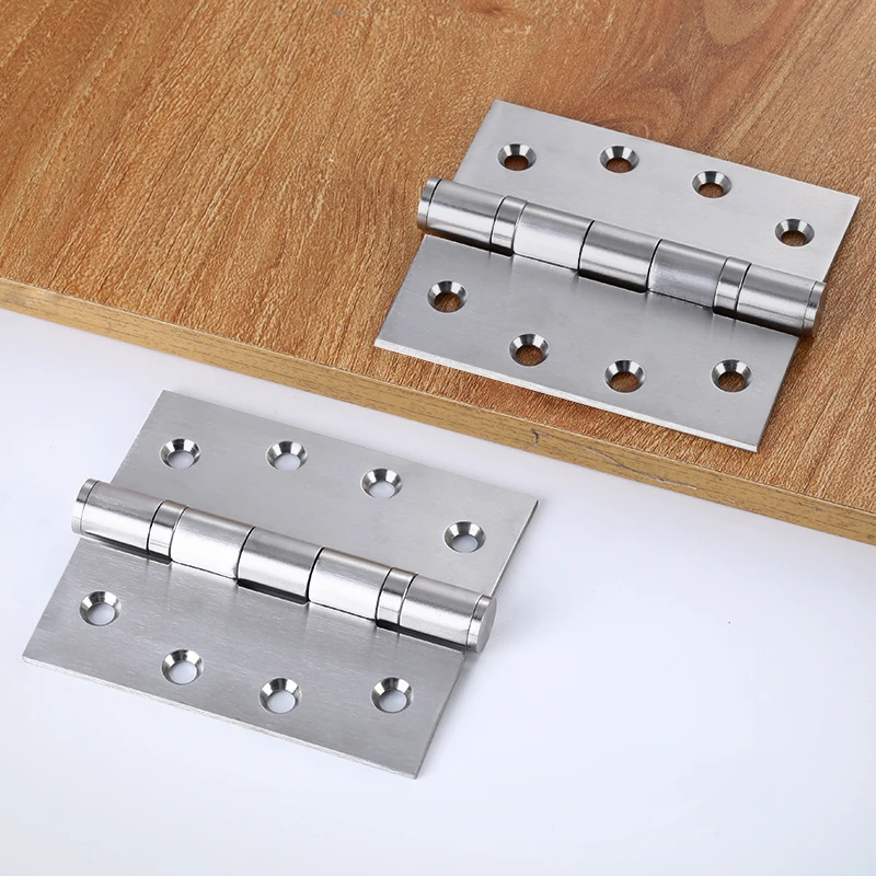 Guangdong hardware hinge 4x4 ball bearing stainless steel 304 door hinge 4 inches
