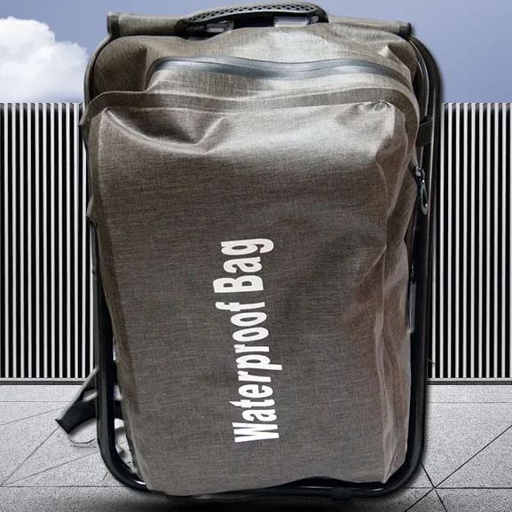 custom logo pvc 20l 30l foldable chair camo waterproof duck hunting school bag backpack for camping hiking trekking daily life