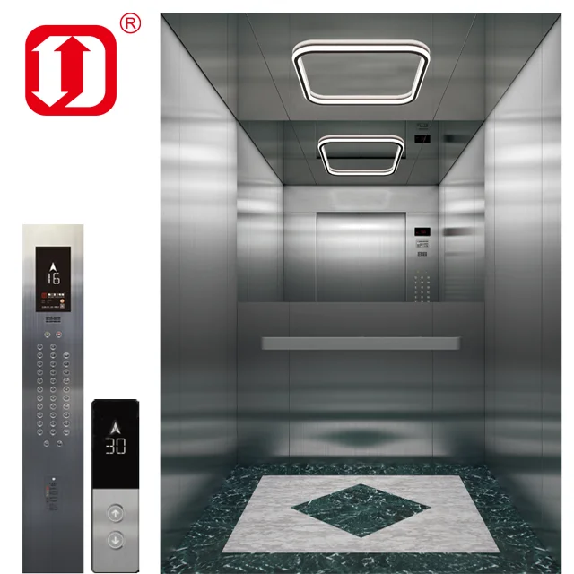 High Quality Residential Elevators Lift Nice 3000 Passenger Elevators MR or MRL residential elevator price