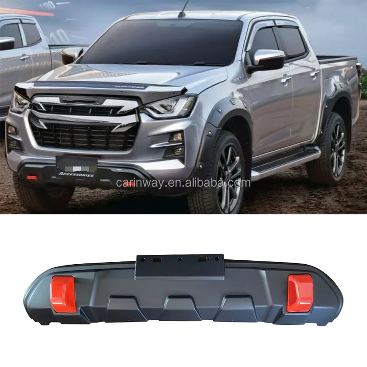 New Arrival Exterior 4X4 Auto Accessories Grille Guard Plastic Car Front Bumper Guard Auto Body kit For Isuzu D-max  2020 2021