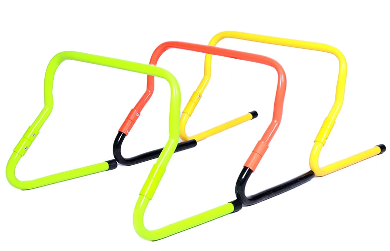 Football Soccer Basketball Equipment Speed Adjustable Speed And Agility Soccer Training  Agility Hurdles