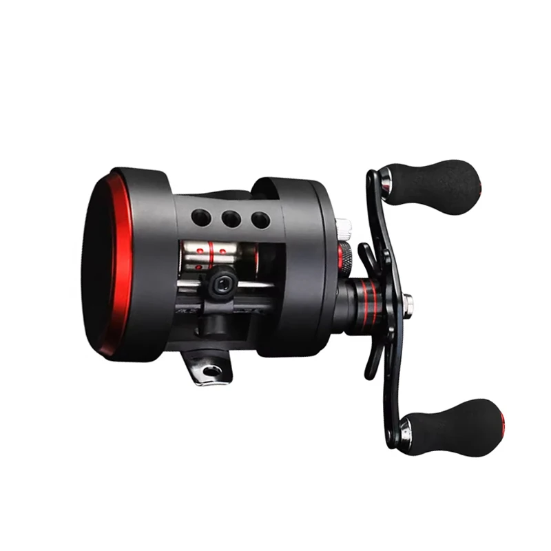 Lizard 10BB Round Baitcasting Reel Magnetic Brake System Left/Right Fishing Reel Baitcaster