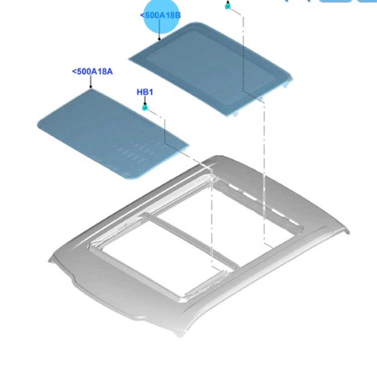 Распродажа, автомобильное солнцезащитное стекло skylight для Ford Raptor F150 Lincoln Navigator