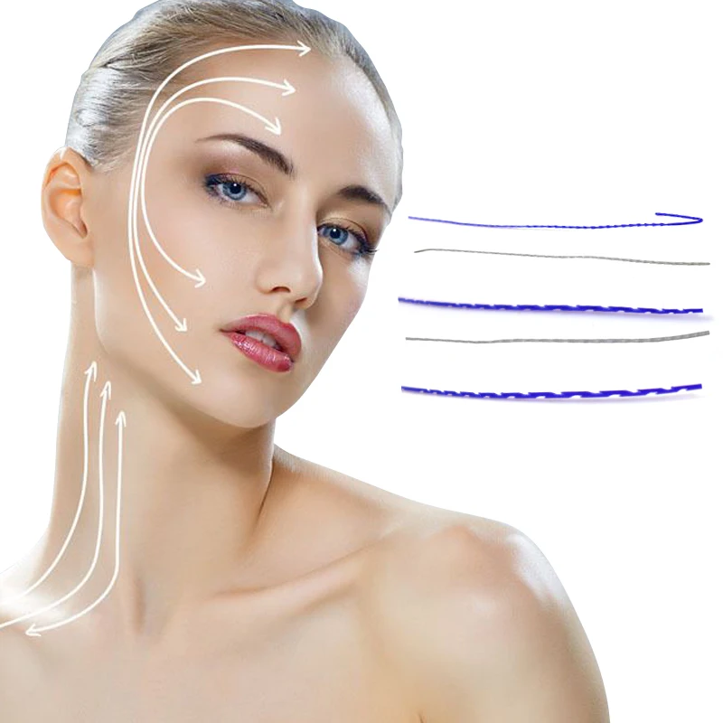 thread lifting pdo cog/all types of pdo thread lift cog threads 27g pdo/pdo 3d 4d cog thread lift