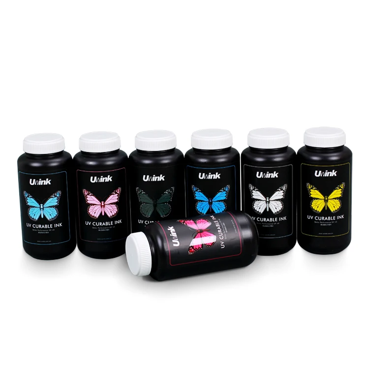 High quality Ricoh Gen5 Gen4 UV Flatbed Inkjet Printer Ink for Ricoh