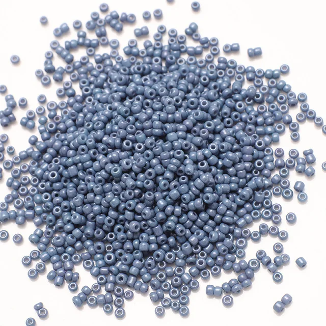 Multi Color Handmade Beaded Accessories Colored Resin Seed Beads Round Plastic Resin Loose Beads For Garment Accessories