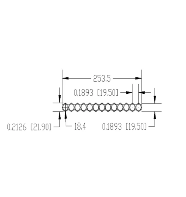 18650 18.4mm 10 Series 10S 10P Cylindrical Lithium Ion Battery Spliced Spacer Holder Bracket for Electric Bicycle