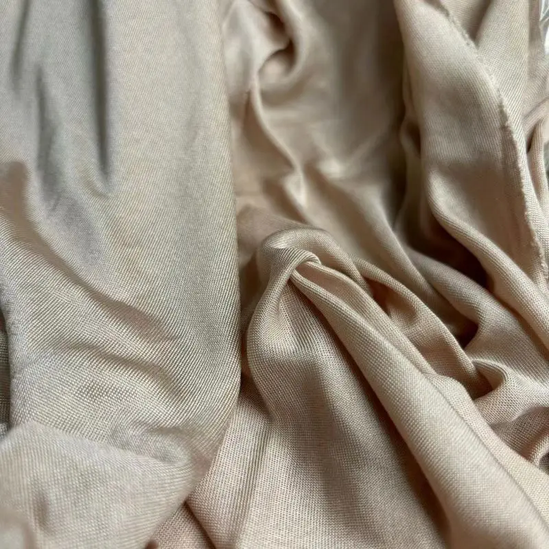 luxurious high quality Silk Fabrics Clothing Raw Pure Silk 100% Silk hemp fabric