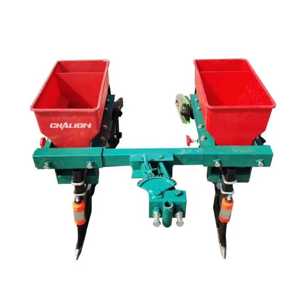 chalion walking tractor corn seeder implements Small 4 Row Corn Seeder Planter with Fertilizer Machine