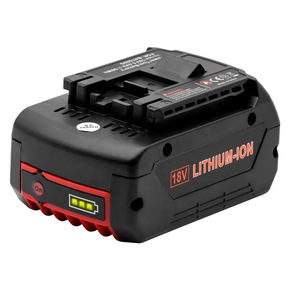 
replacement Bosch18V Li-ion 5000mAh Rechargeable Power Tool Battery Bosch BAT609 BAT618 BAT621 with LED indicator 