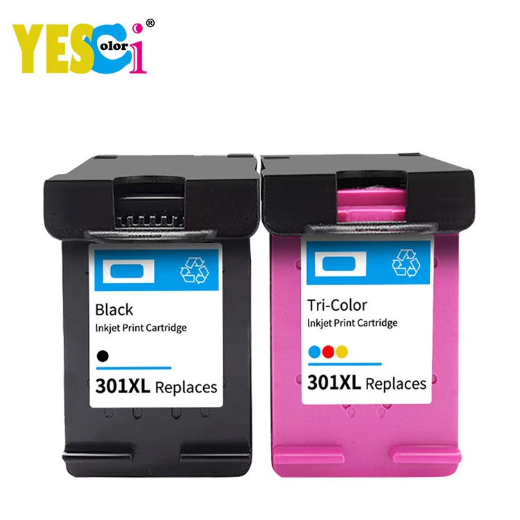 Yes-colorful 301XL 301 XL Remanufactured Inkjet Cartridge For Hp Deskjet 1000 1010 1011 1012 1015 1050 1050A 1051 1055 1056 1510
