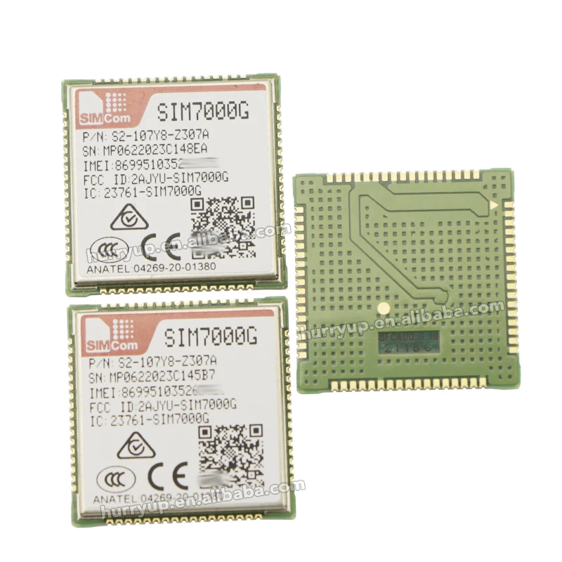 Global Version Cat-M/Cat-NB/GSM/GPRS GNSS Optional 4G LTE NB-IoT Module SIMCom SIM7000G