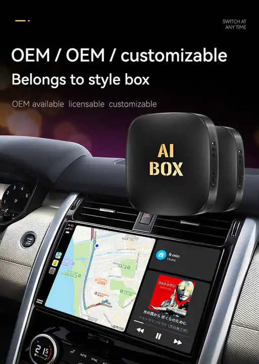 2024 carplay ai tv box plus android 13 car smart carplay box youtube dongle with dashcam 2gb 16gb