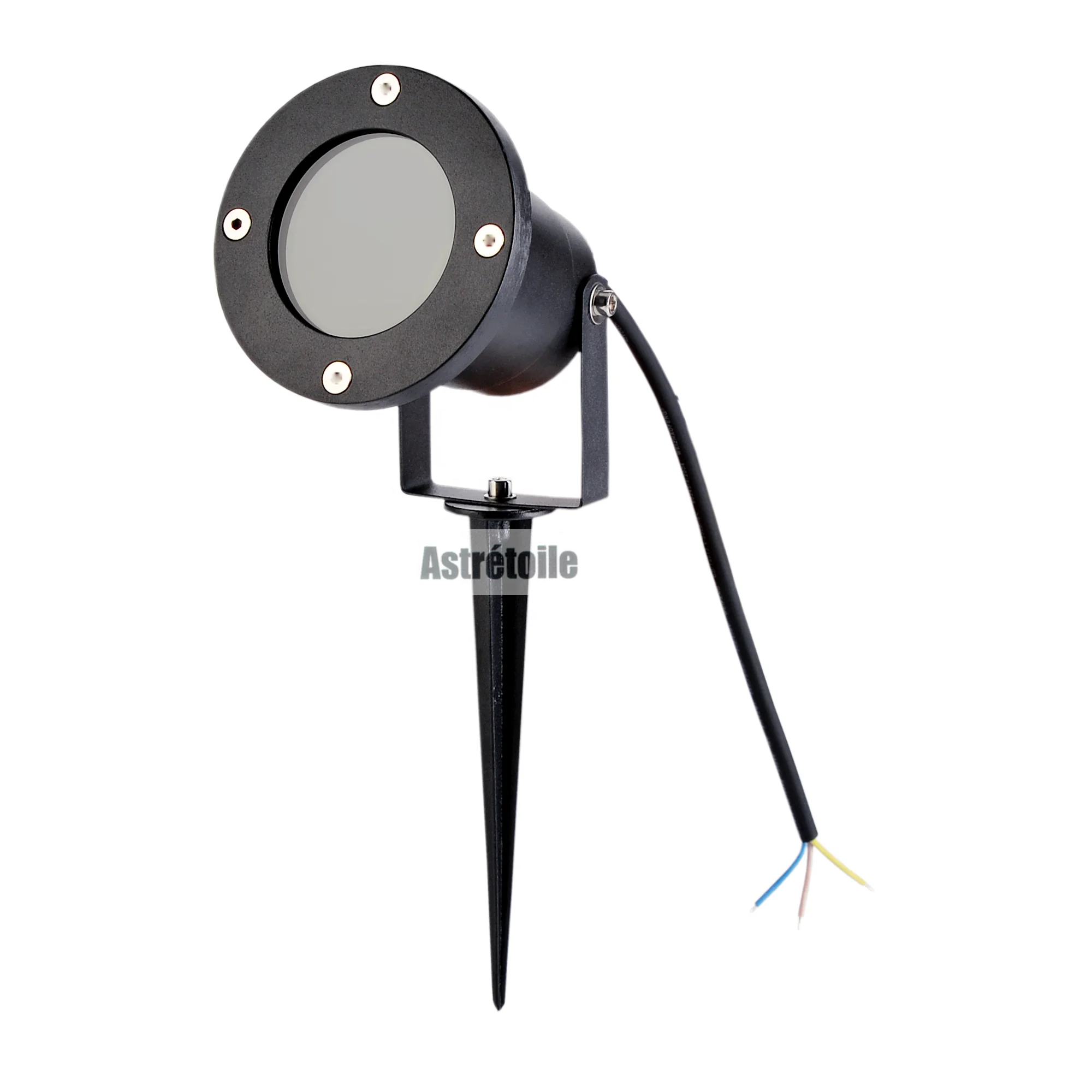 GU10 MR16 Outdoor Lawn Lamp Garden Landscape Spike Light Housing Waterproof Path Spot Fitting