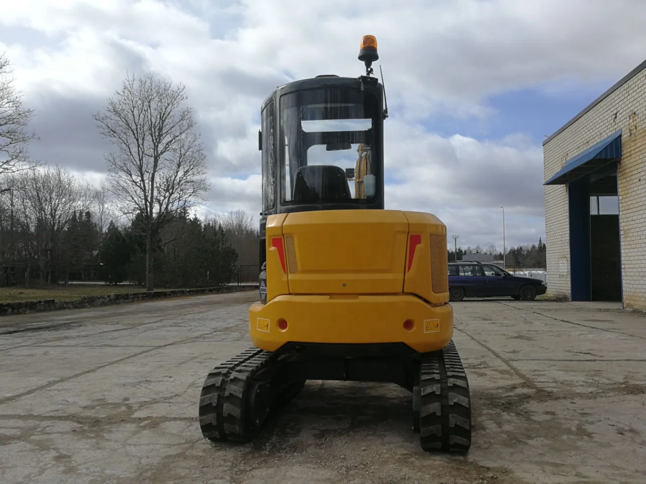 Заводская цена CLG9035E 3.5Ton мини-экскаватор с гидравлическим выключателем для продажи
