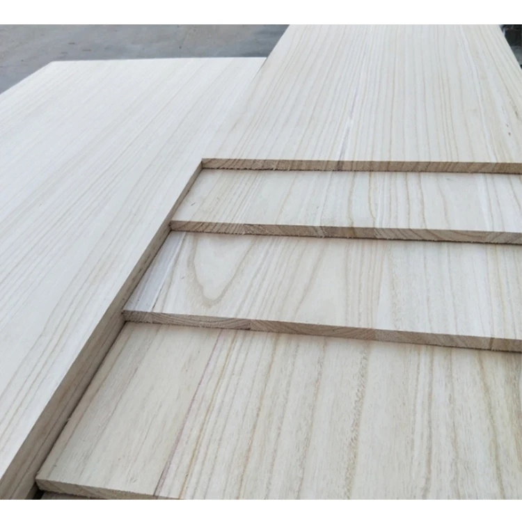 Wholesale price solid wood board paulownia furniture wood home decor paulownia timber price