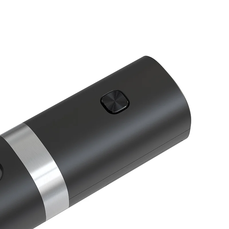 Battery Operated Stainless Steel Pepper Mill One Handed Operation Electric Salt and Pepper Grinder with Light