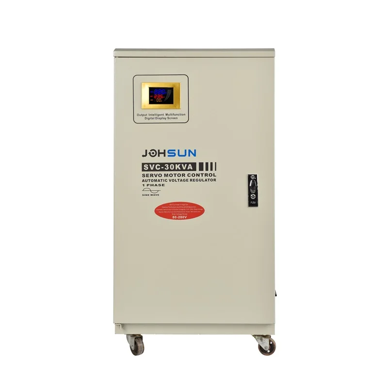 SVC-30KVA Single Phase static Vertical stabilizer 10kva Type Single Phase Ac Automatic Svc 220V Voltage Regulator