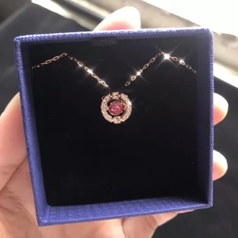 quality assurance 2024 stainless steel wholesale crystal necklace fashion jewelry necklace for women