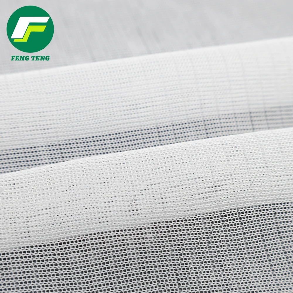 Wholesale 302  0.35 Thickness  150D 3+1 Fine Silk Fabric Leather Knitted Lining Fabric Polyester Fiber Fabric