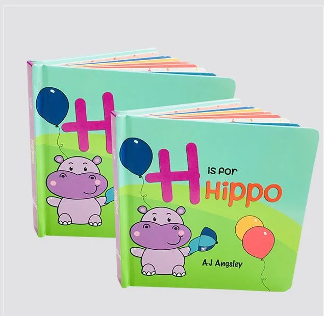 English story books education custom child book Children Board Book Printing