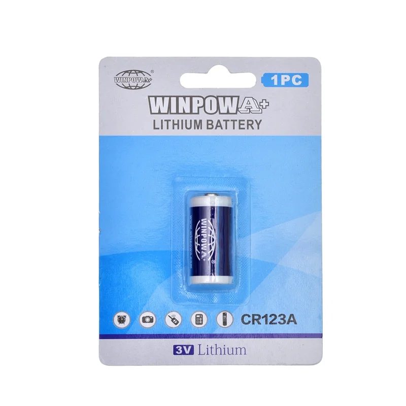  Литиевая батарея LiMnO2 3 в CR2 CR123A CR17335 CR14250