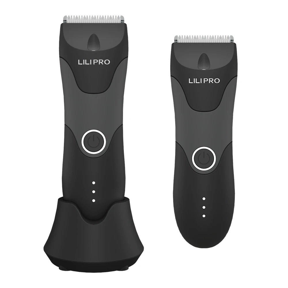 New 2024 Waterproof Groin & Body Hair Trimmer Man Use Hair Clipper Ball Grooming Rechargeable Cordless Haircut Machine For Men