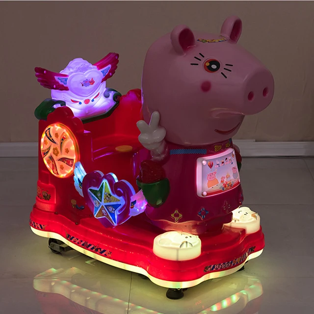 LYER2255 pink pig buy kiddie rides, New arrival buy theme park rides, popular buy carnival rides on stock