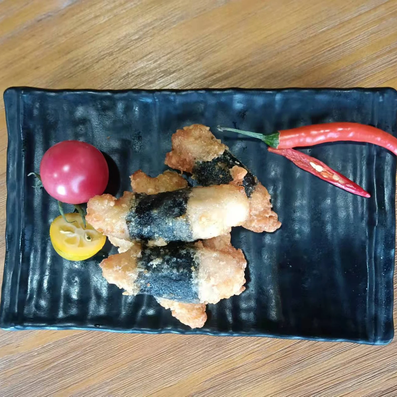 POPULAR FRIED CHICKEN ROLL  WITH DELICIOUS SEAWEED FROZEN CHICKEN LEG MEAT FROZEN CHICKEN FOOD