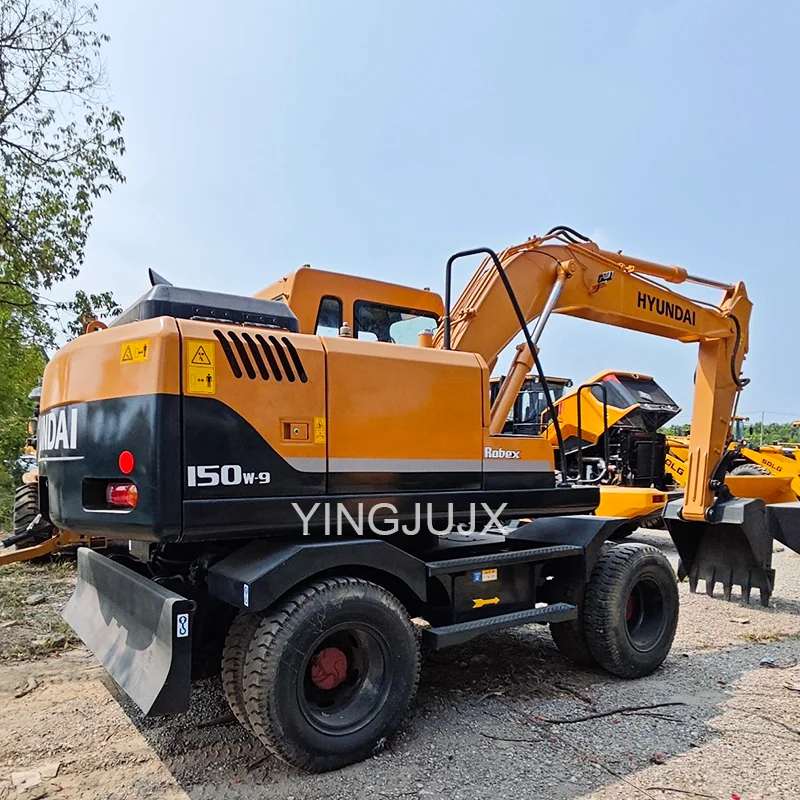 Хундай 20-тонный колесный экскаватор б/у HW150HW210 Cummins Детали подшипника коробки передач двигателя PLC-основные компоненты шестерни 15 тонн