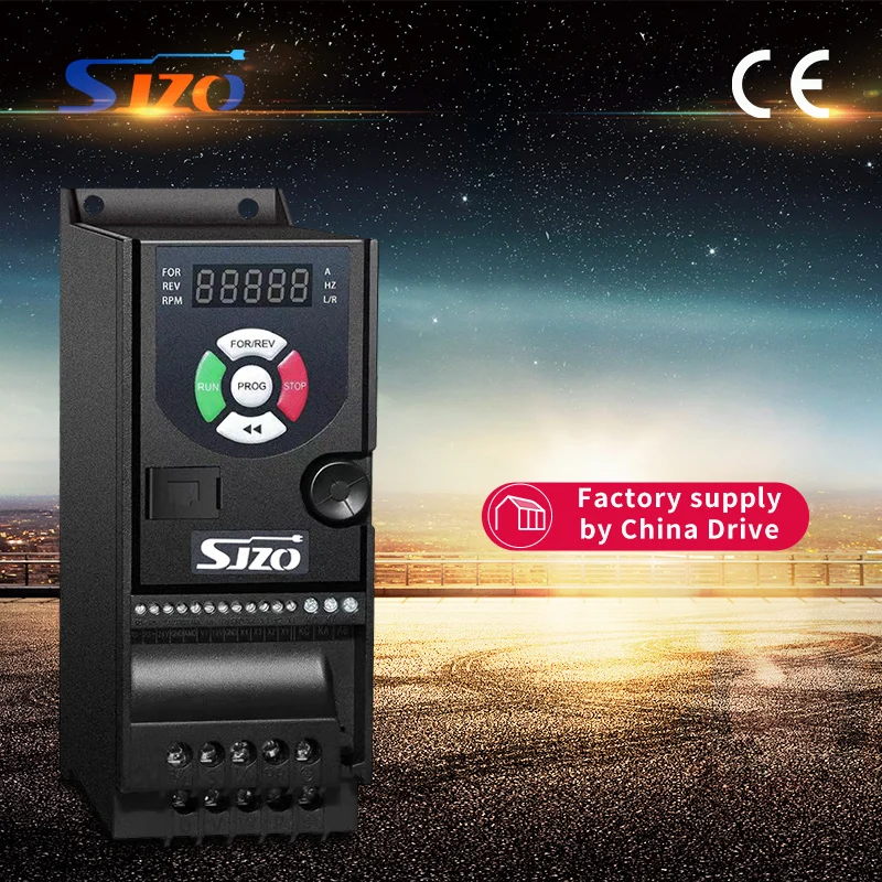 SJZO Best-selling good price practical electric motor inverter single phase vfd 0.4kw inverter