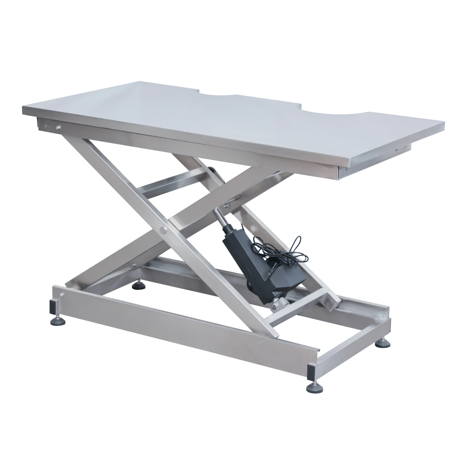 Electric animal operating table vet hospital ultrasound exam table for pet