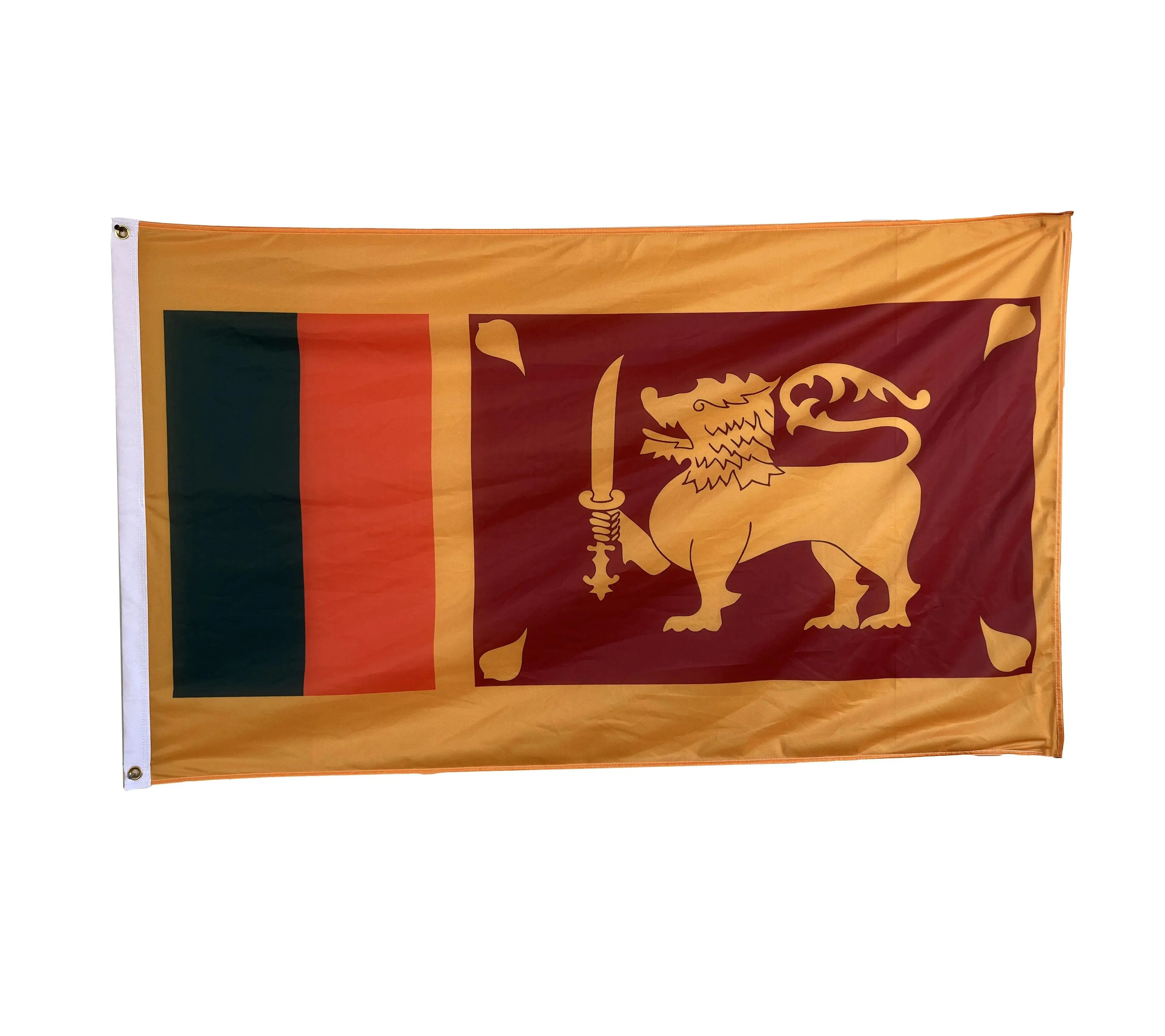 Factory Seal 100 Polyester 3*5 Ft All Countries Customized Outdoors Flags And Text Advertising Nation