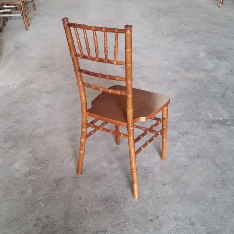  Конкурентоспособная цена Fruitwood цвет Chiavari свадебный стул для продажи