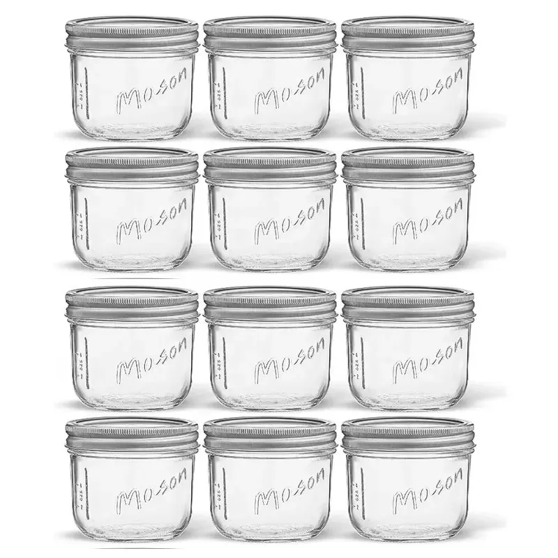 Regular Mouth 8 oz Mason Jars for Herb & Spice Tools