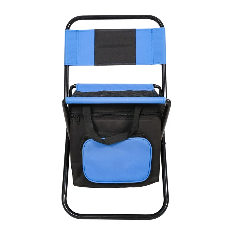 Oeytree Lightweight Hot sale Outdoor Fishing Chairs with cooler bag  Foldable High quality metal Picnic Camping Stool