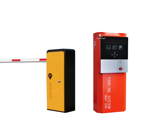 Autopay Rfid Card & Ticket Dispenser Car Parking Smart System with Emergency Button Parking Equipment