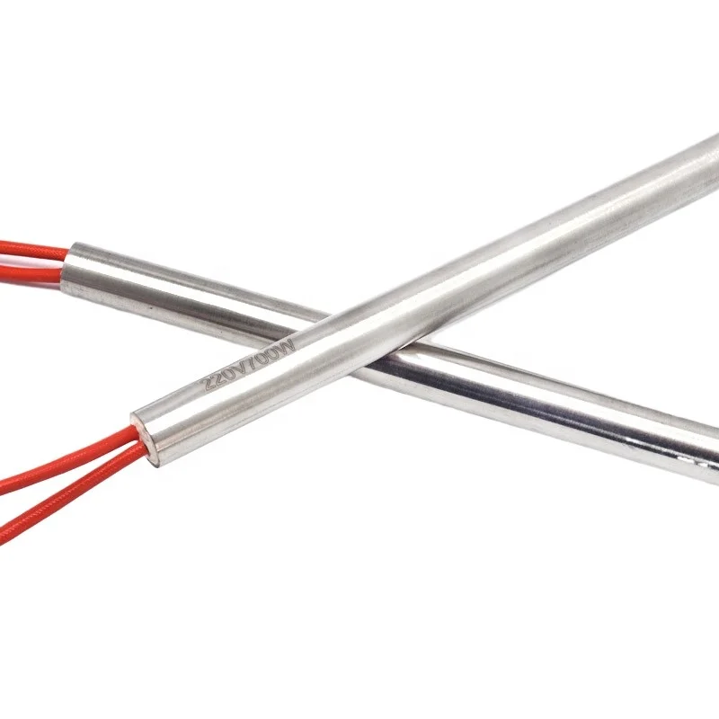 Customized stainless steel single head electric heating tube mold dry combustion heating tube single end heating element