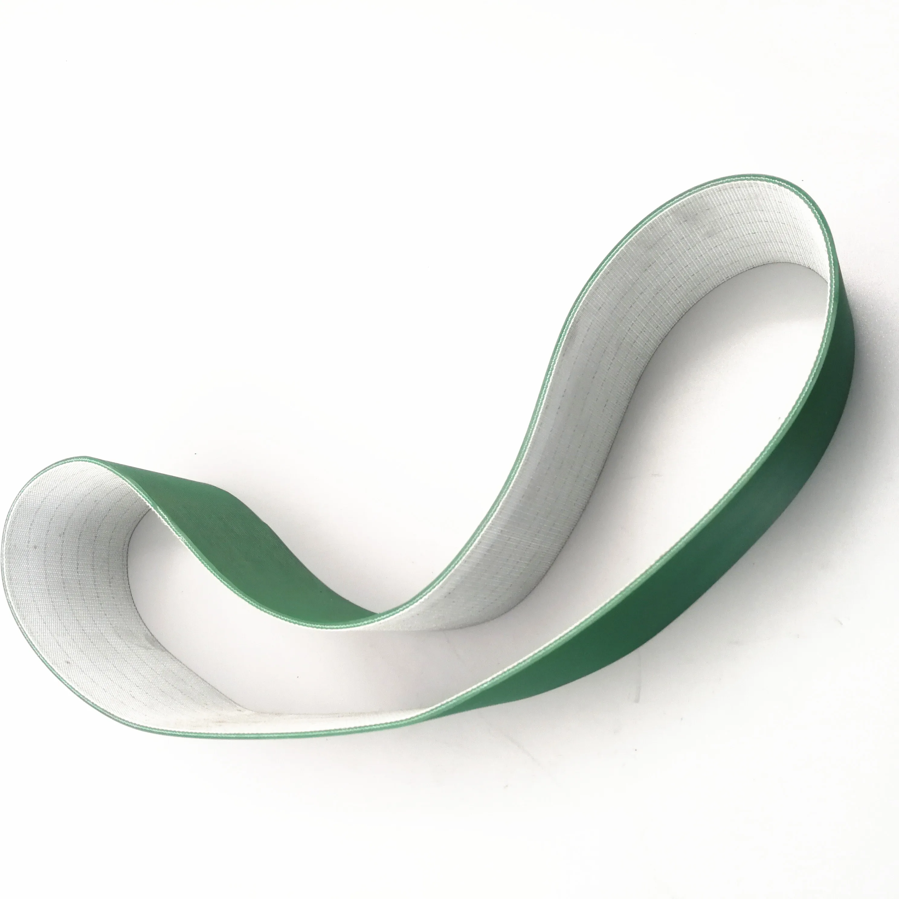 high quality green white small fan food grade belts factory PVC PU Flat industrial conveyor belt