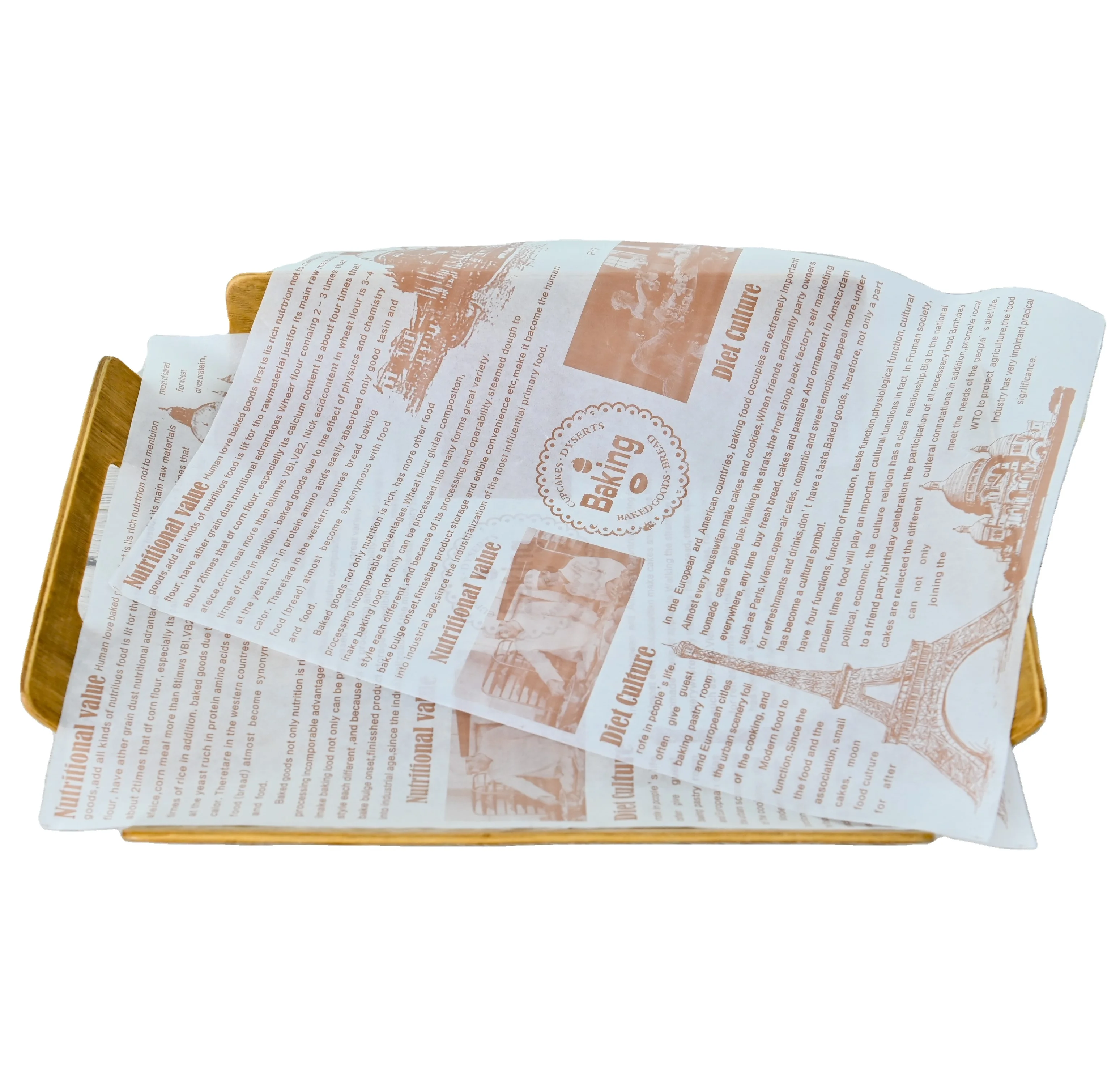 
Good quality custom logo for tissue wrapping paper roll 