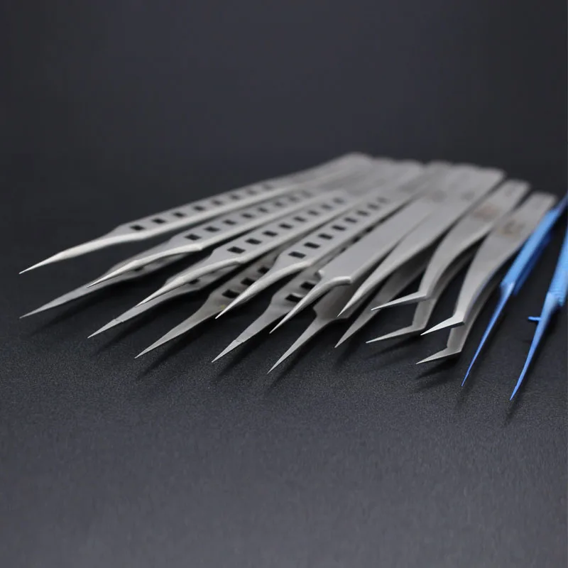 Titanium Alloy/Stainless Steel Jump Wire Tweezers For Mobile Phone Laptop Watch  BGA Soldering Service Repair Tools