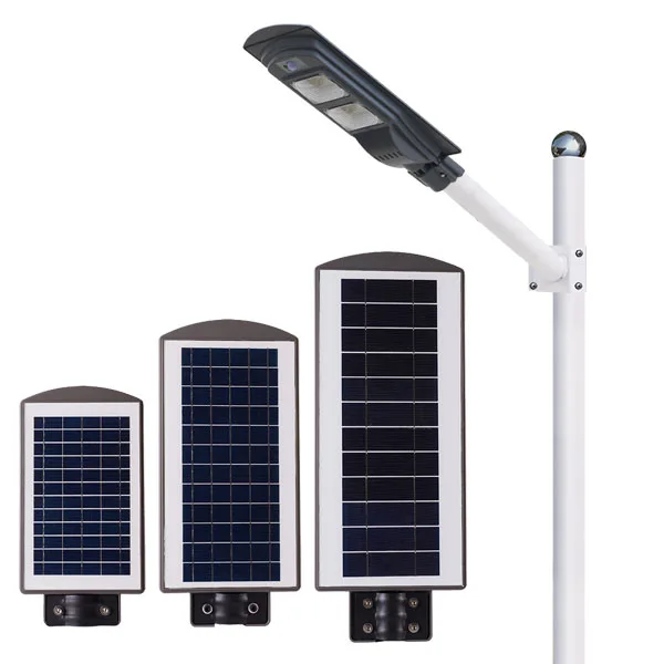 
50W High Quality Solar Street Lights All in One Led Solar Street Light with Solar panel 